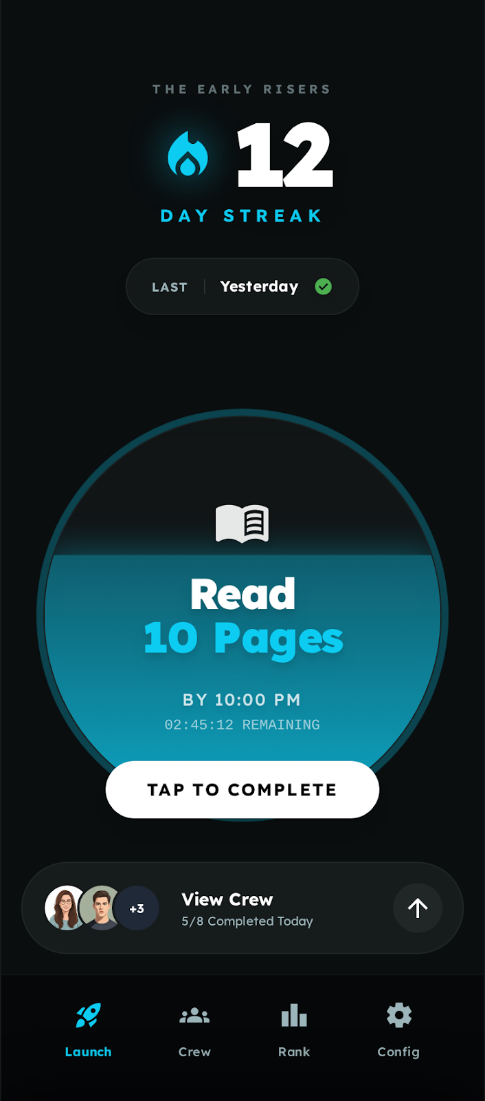 CommitCrew App Screenshot